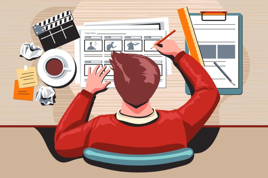 Você sabe o que é um storyboard? Trata-se de uma sequência de desenhos (quase sempre em formato de quadrinhos) com um esboço...